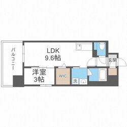 リヴェント難波サウスの物件間取画像